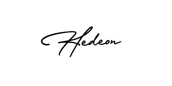 This is the best signature style for the Hedeon name. Also you like these signature font (AmerikaSignatureDemo-Regular). Mix name signature. Hedeon signature style 3 images and pictures png