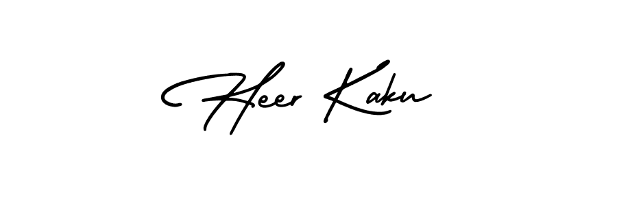 Make a beautiful signature design for name Heer Kaku. Use this online signature maker to create a handwritten signature for free. Heer Kaku signature style 3 images and pictures png