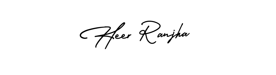 Here are the top 10 professional signature styles for the name Heer Ranjha. These are the best autograph styles you can use for your name. Heer Ranjha signature style 3 images and pictures png