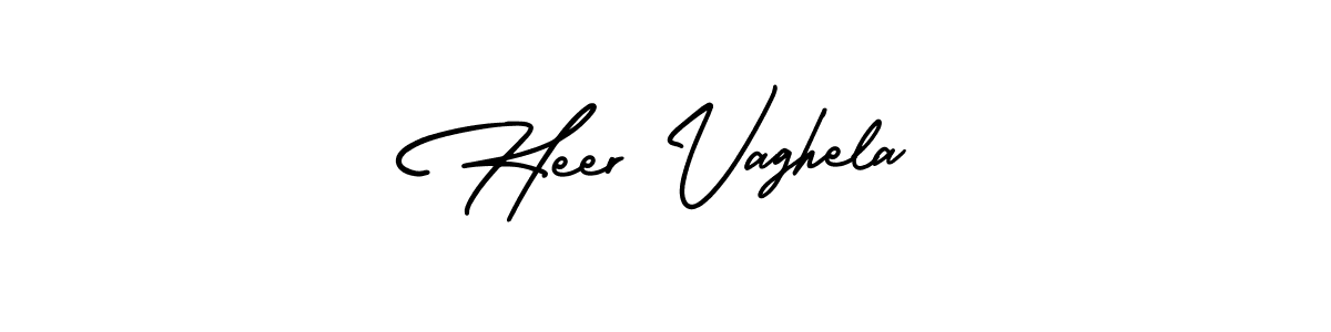 Make a beautiful signature design for name Heer Vaghela. Use this online signature maker to create a handwritten signature for free. Heer Vaghela signature style 3 images and pictures png