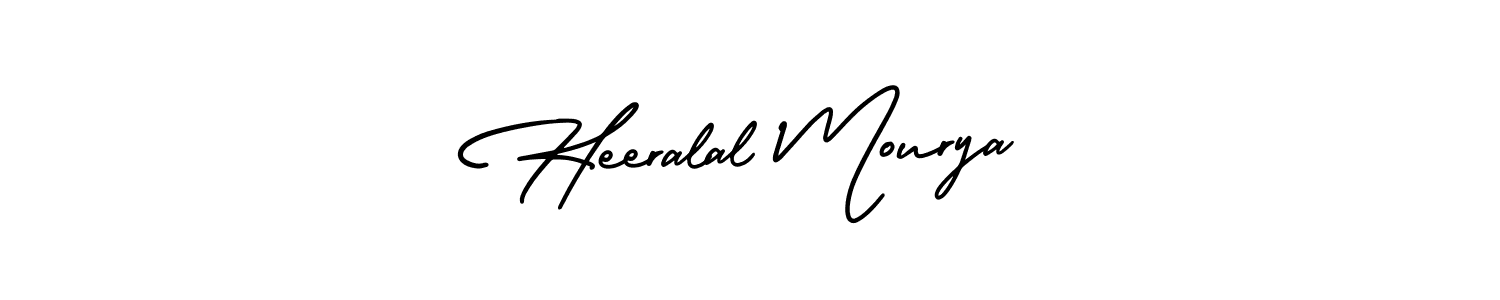 You can use this online signature creator to create a handwritten signature for the name Heeralal Mourya. This is the best online autograph maker. Heeralal Mourya signature style 3 images and pictures png