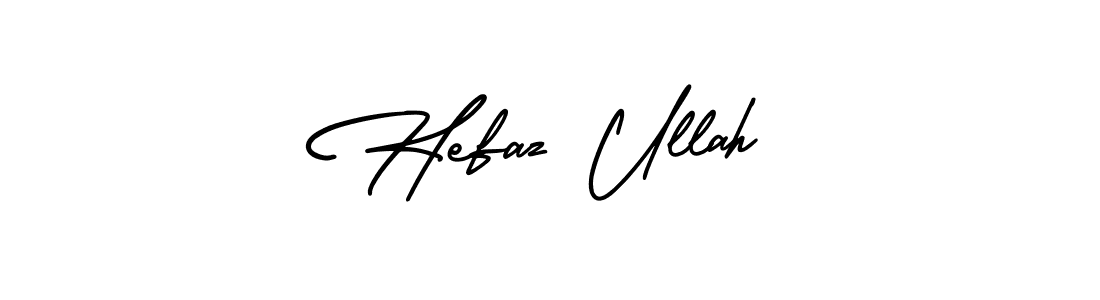 Hefaz Ullah stylish signature style. Best Handwritten Sign (AmerikaSignatureDemo-Regular) for my name. Handwritten Signature Collection Ideas for my name Hefaz Ullah. Hefaz Ullah signature style 3 images and pictures png