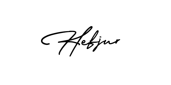 Once you've used our free online signature maker to create your best signature AmerikaSignatureDemo-Regular style, it's time to enjoy all of the benefits that Hefjur name signing documents. Hefjur signature style 3 images and pictures png