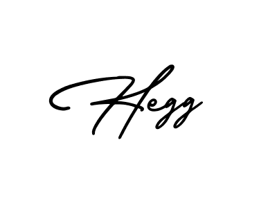 How to make Hegg name signature. Use AmerikaSignatureDemo-Regular style for creating short signs online. This is the latest handwritten sign. Hegg signature style 3 images and pictures png