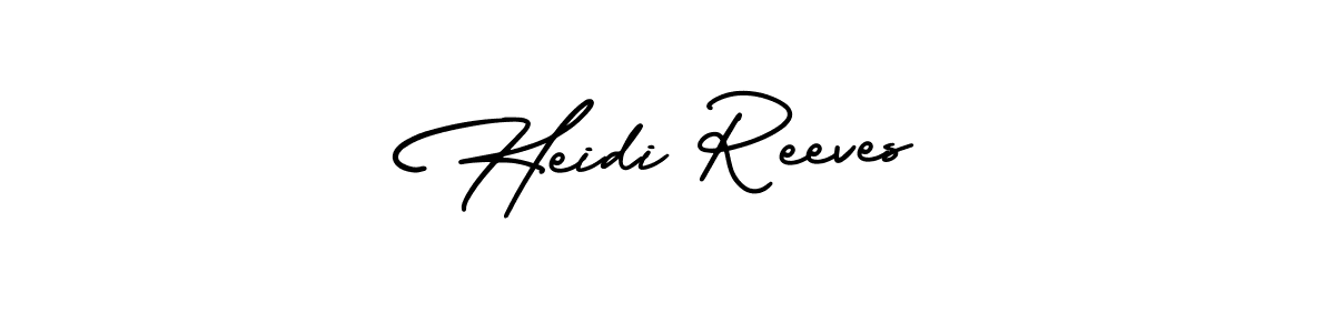 Similarly AmerikaSignatureDemo-Regular is the best handwritten signature design. Signature creator online .You can use it as an online autograph creator for name Heidi Reeves. Heidi Reeves signature style 3 images and pictures png