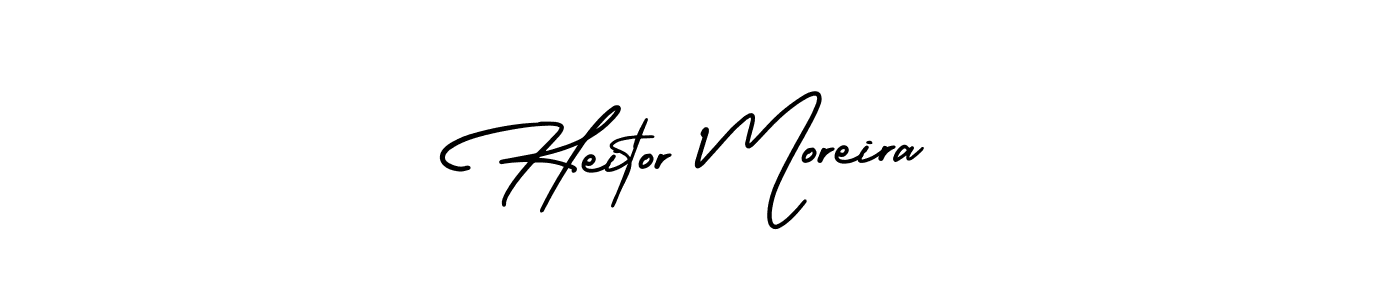 Also we have Heitor Moreira name is the best signature style. Create professional handwritten signature collection using AmerikaSignatureDemo-Regular autograph style. Heitor Moreira signature style 3 images and pictures png