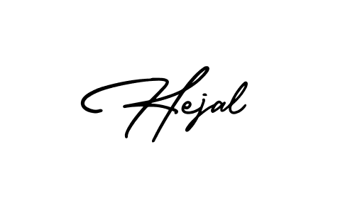 Make a beautiful signature design for name Hejal. With this signature (AmerikaSignatureDemo-Regular) style, you can create a handwritten signature for free. Hejal signature style 3 images and pictures png