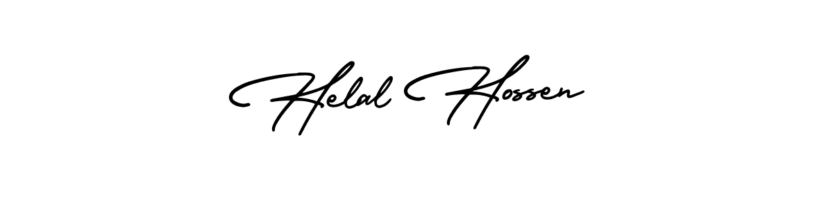 Best and Professional Signature Style for Helal Hossen. AmerikaSignatureDemo-Regular Best Signature Style Collection. Helal Hossen signature style 3 images and pictures png