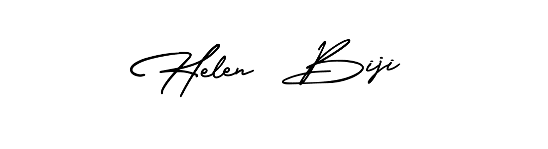 Also You can easily find your signature by using the search form. We will create Helen  Biji name handwritten signature images for you free of cost using AmerikaSignatureDemo-Regular sign style. Helen  Biji signature style 3 images and pictures png