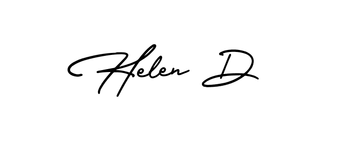 How to Draw Helen D signature style? AmerikaSignatureDemo-Regular is a latest design signature styles for name Helen D. Helen D signature style 3 images and pictures png