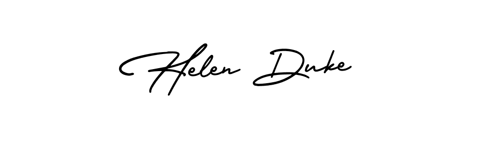 Check out images of Autograph of Helen Duke name. Actor Helen Duke Signature Style. AmerikaSignatureDemo-Regular is a professional sign style online. Helen Duke signature style 3 images and pictures png