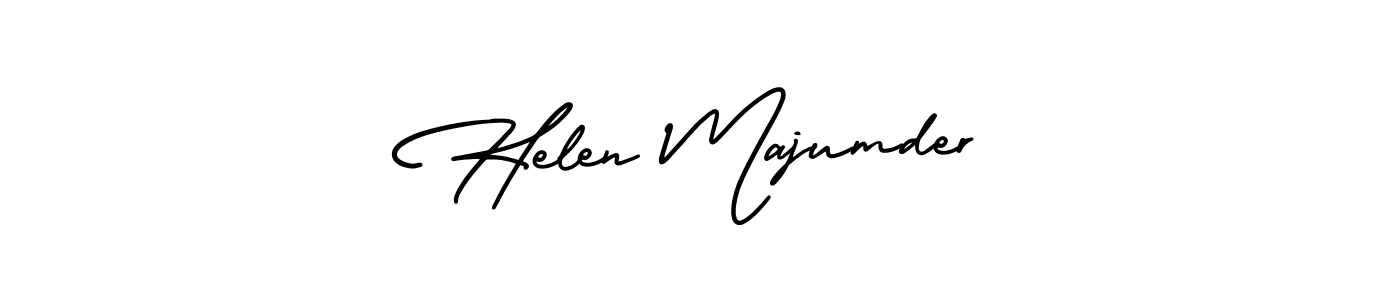Check out images of Autograph of Helen Majumder name. Actor Helen Majumder Signature Style. AmerikaSignatureDemo-Regular is a professional sign style online. Helen Majumder signature style 3 images and pictures png