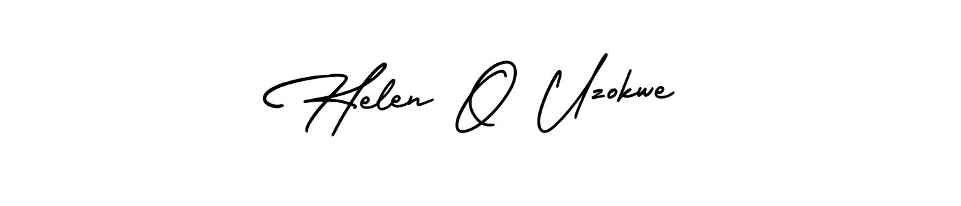 Once you've used our free online signature maker to create your best signature AmerikaSignatureDemo-Regular style, it's time to enjoy all of the benefits that Helen O Uzokwe name signing documents. Helen O Uzokwe signature style 3 images and pictures png