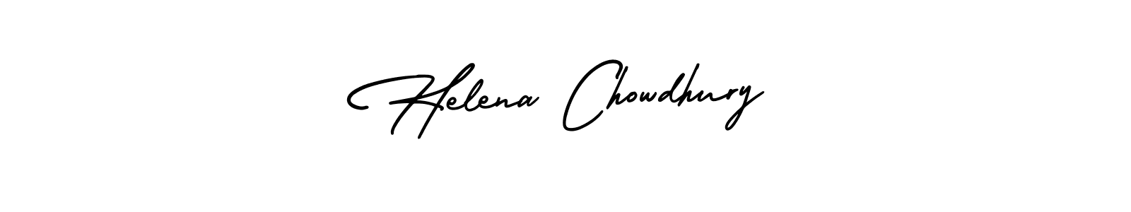 Helena Chowdhury stylish signature style. Best Handwritten Sign (AmerikaSignatureDemo-Regular) for my name. Handwritten Signature Collection Ideas for my name Helena Chowdhury. Helena Chowdhury signature style 3 images and pictures png