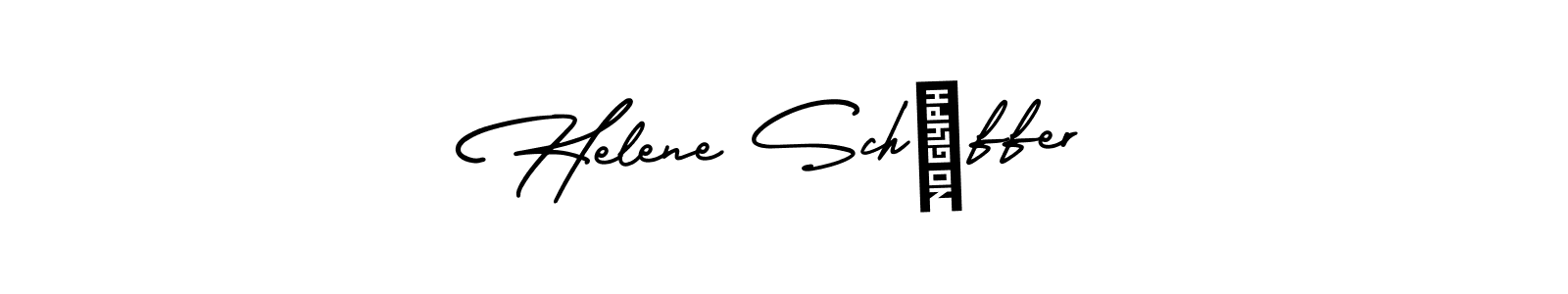 Make a beautiful signature design for name Helene Schæffer. With this signature (AmerikaSignatureDemo-Regular) style, you can create a handwritten signature for free. Helene Schæffer signature style 3 images and pictures png