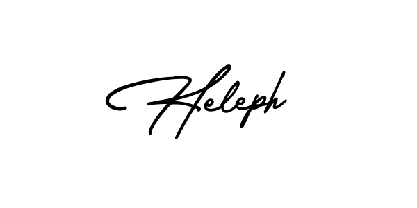 AmerikaSignatureDemo-Regular is a professional signature style that is perfect for those who want to add a touch of class to their signature. It is also a great choice for those who want to make their signature more unique. Get Heleph name to fancy signature for free. Heleph signature style 3 images and pictures png