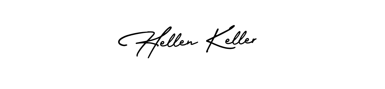 Design your own signature with our free online signature maker. With this signature software, you can create a handwritten (AmerikaSignatureDemo-Regular) signature for name Hellen Keller. Hellen Keller signature style 3 images and pictures png