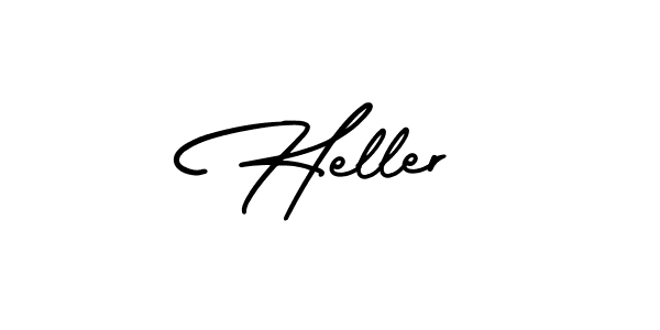 The best way (AmerikaSignatureDemo-Regular) to make a short signature is to pick only two or three words in your name. The name Heller include a total of six letters. For converting this name. Heller signature style 3 images and pictures png