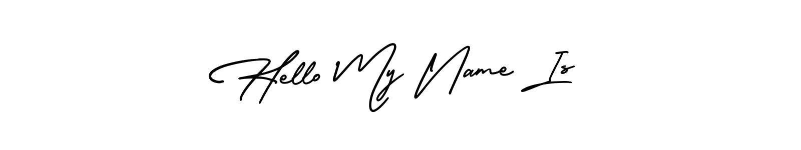 Here are the top 10 professional signature styles for the name Hello My Name Is. These are the best autograph styles you can use for your name. Hello My Name Is signature style 3 images and pictures png