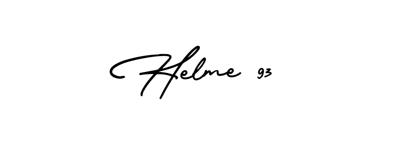 Also we have Helme 93 name is the best signature style. Create professional handwritten signature collection using AmerikaSignatureDemo-Regular autograph style. Helme 93 signature style 3 images and pictures png