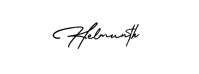 Create a beautiful signature design for name Helmunth. With this signature (AmerikaSignatureDemo-Regular) fonts, you can make a handwritten signature for free. Helmunth signature style 3 images and pictures png
