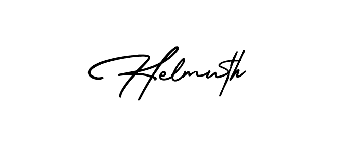 The best way (AmerikaSignatureDemo-Regular) to make a short signature is to pick only two or three words in your name. The name Helmuth include a total of six letters. For converting this name. Helmuth signature style 3 images and pictures png