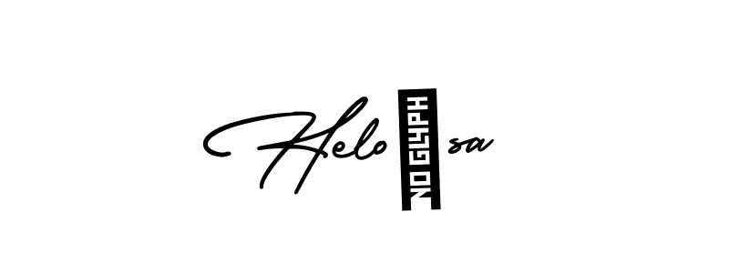 Best and Professional Signature Style for Heloísa. AmerikaSignatureDemo-Regular Best Signature Style Collection. Heloísa signature style 3 images and pictures png