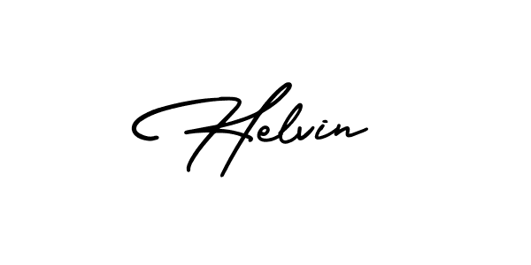 It looks lik you need a new signature style for name Helvin. Design unique handwritten (AmerikaSignatureDemo-Regular) signature with our free signature maker in just a few clicks. Helvin signature style 3 images and pictures png