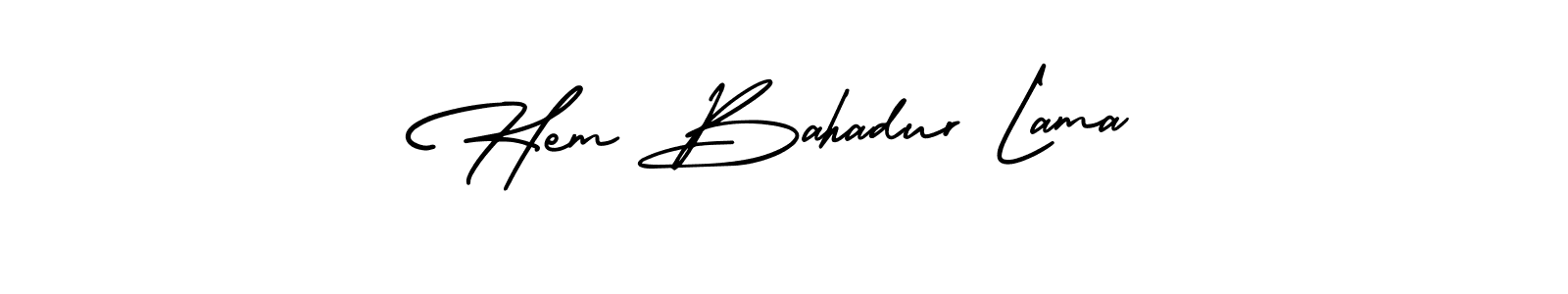 You can use this online signature creator to create a handwritten signature for the name Hem Bahadur Lama. This is the best online autograph maker. Hem Bahadur Lama signature style 3 images and pictures png