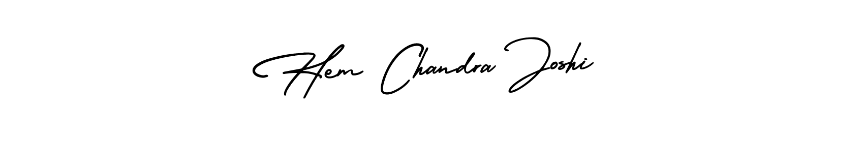 Make a beautiful signature design for name Hem Chandra Joshi. Use this online signature maker to create a handwritten signature for free. Hem Chandra Joshi signature style 3 images and pictures png