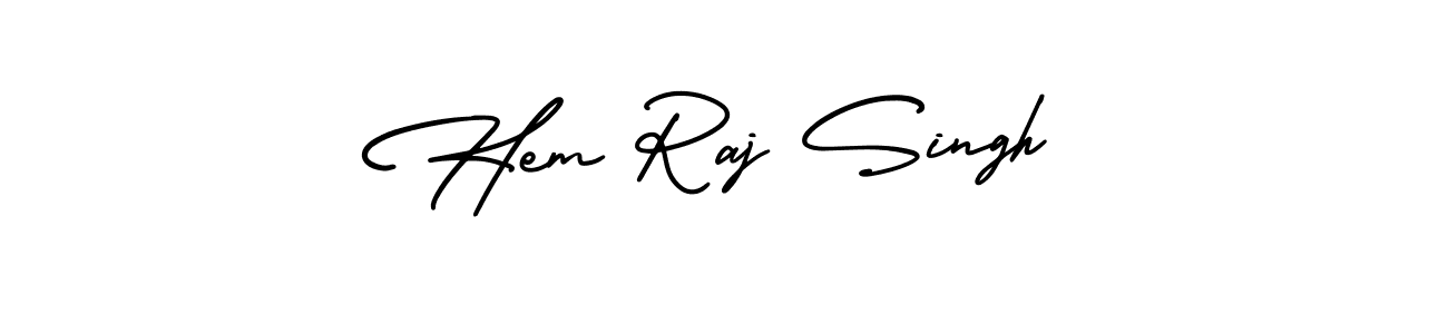 AmerikaSignatureDemo-Regular is a professional signature style that is perfect for those who want to add a touch of class to their signature. It is also a great choice for those who want to make their signature more unique. Get Hem Raj Singh name to fancy signature for free. Hem Raj Singh signature style 3 images and pictures png