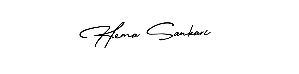 How to Draw Hema Sankari signature style? AmerikaSignatureDemo-Regular is a latest design signature styles for name Hema Sankari. Hema Sankari signature style 3 images and pictures png