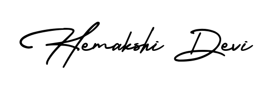 Achieve flawless digital penmanship with Hemakshi Devi name in AmerikaSignatureDemo-Regular font. The perfect tool for creating online signatures. Hemakshi Devi signature style 3 images and pictures png