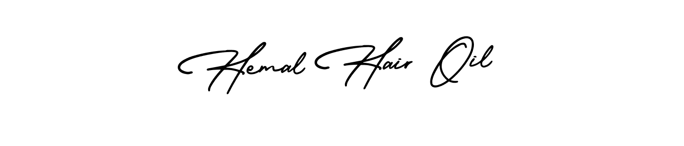 Also we have Hemal Hair Oil name is the best signature style. Create professional handwritten signature collection using AmerikaSignatureDemo-Regular autograph style. Hemal Hair Oil signature style 3 images and pictures png