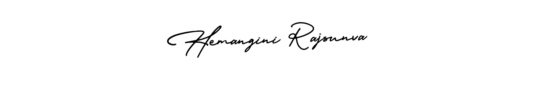 Also we have Hemangini Rajsunva name is the best signature style. Create professional handwritten signature collection using AmerikaSignatureDemo-Regular autograph style. Hemangini Rajsunva signature style 3 images and pictures png