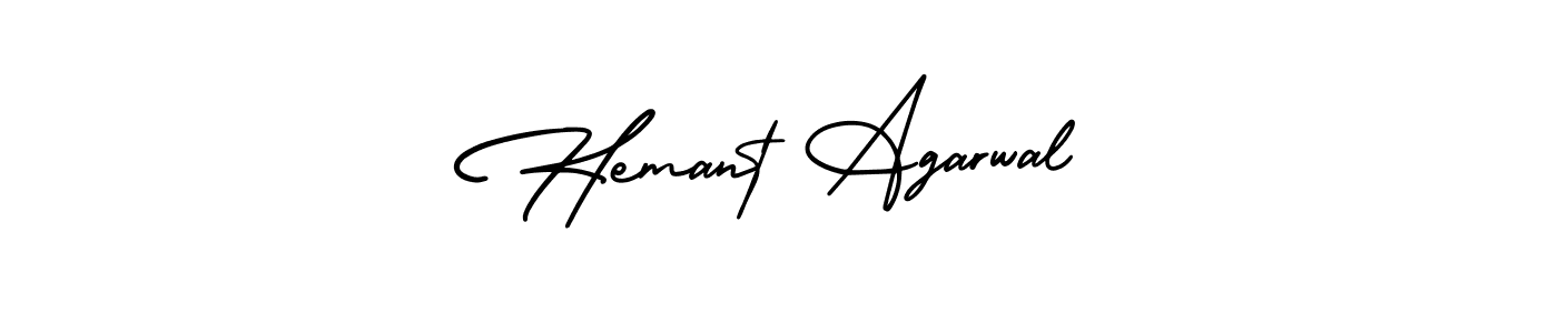 Use a signature maker to create a handwritten signature online. With this signature software, you can design (AmerikaSignatureDemo-Regular) your own signature for name Hemant Agarwal. Hemant Agarwal signature style 3 images and pictures png
