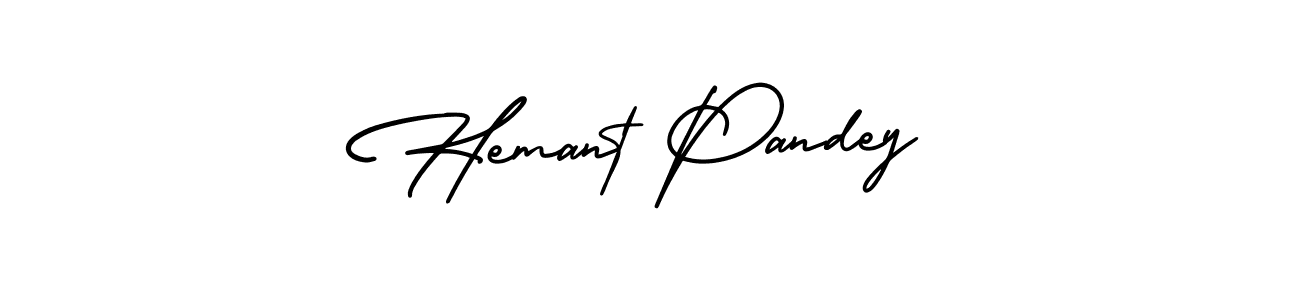 Also You can easily find your signature by using the search form. We will create Hemant Pandey name handwritten signature images for you free of cost using AmerikaSignatureDemo-Regular sign style. Hemant Pandey signature style 3 images and pictures png