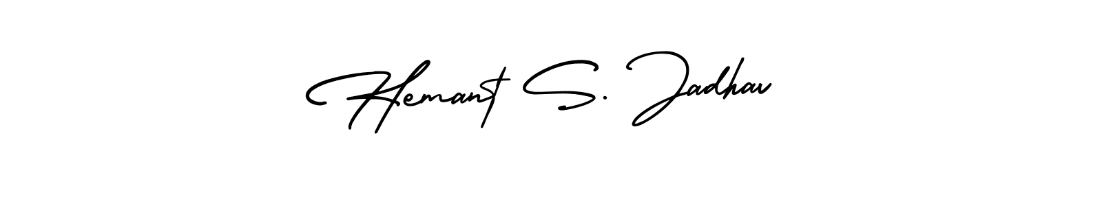 Make a beautiful signature design for name Hemant S. Jadhav. Use this online signature maker to create a handwritten signature for free. Hemant S. Jadhav signature style 3 images and pictures png