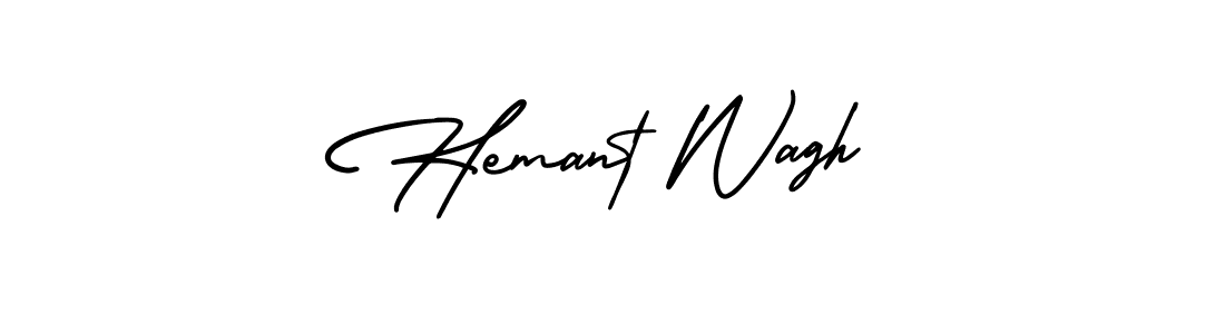 Also we have Hemant Wagh name is the best signature style. Create professional handwritten signature collection using AmerikaSignatureDemo-Regular autograph style. Hemant Wagh signature style 3 images and pictures png