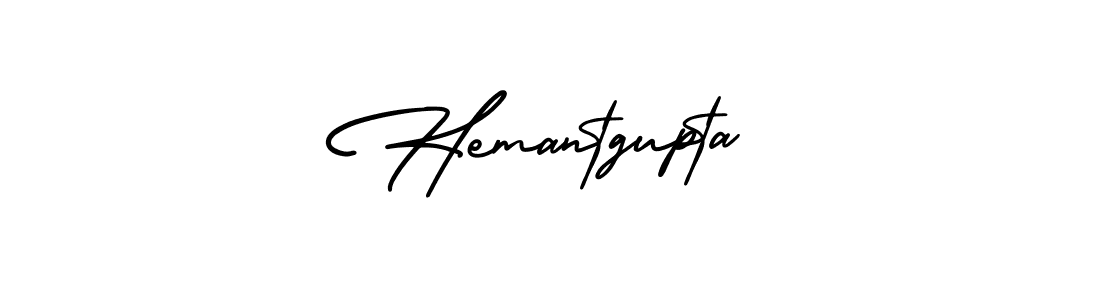 It looks lik you need a new signature style for name Hemantgupta. Design unique handwritten (AmerikaSignatureDemo-Regular) signature with our free signature maker in just a few clicks. Hemantgupta signature style 3 images and pictures png