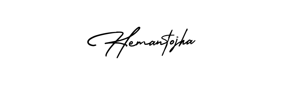 Also You can easily find your signature by using the search form. We will create Hemantojha name handwritten signature images for you free of cost using AmerikaSignatureDemo-Regular sign style. Hemantojha signature style 3 images and pictures png