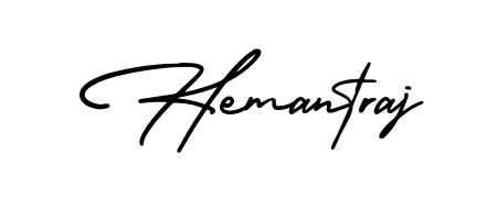 Make a beautiful signature design for name Hemantraj. With this signature (AmerikaSignatureDemo-Regular) style, you can create a handwritten signature for free. Hemantraj signature style 3 images and pictures png