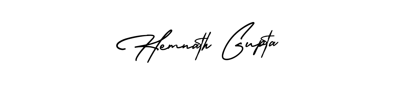 Also we have Hemnath Gupta name is the best signature style. Create professional handwritten signature collection using AmerikaSignatureDemo-Regular autograph style. Hemnath Gupta signature style 3 images and pictures png