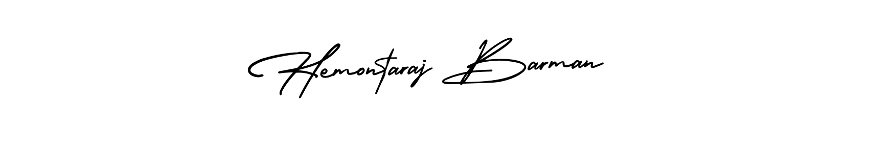 This is the best signature style for the Hemontaraj Barman name. Also you like these signature font (AmerikaSignatureDemo-Regular). Mix name signature. Hemontaraj Barman signature style 3 images and pictures png