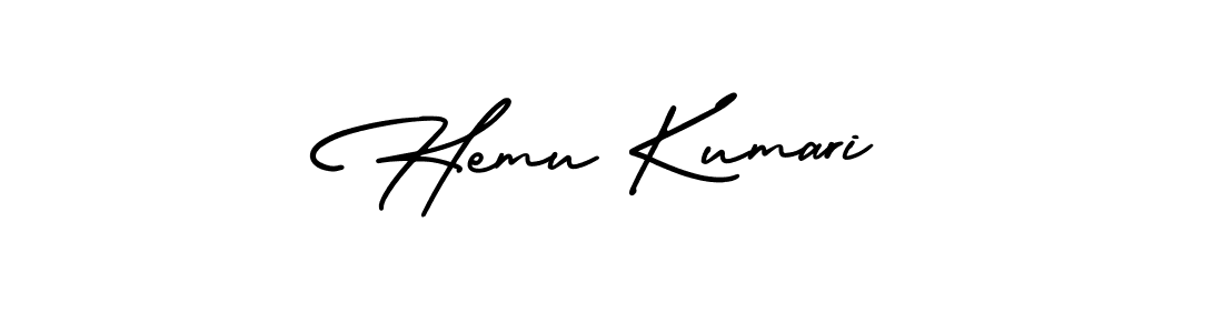 This is the best signature style for the Hemu Kumari name. Also you like these signature font (AmerikaSignatureDemo-Regular). Mix name signature. Hemu Kumari signature style 3 images and pictures png