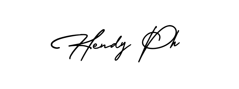 Make a short Hendy Ph signature style. Manage your documents anywhere anytime using AmerikaSignatureDemo-Regular. Create and add eSignatures, submit forms, share and send files easily. Hendy Ph signature style 3 images and pictures png