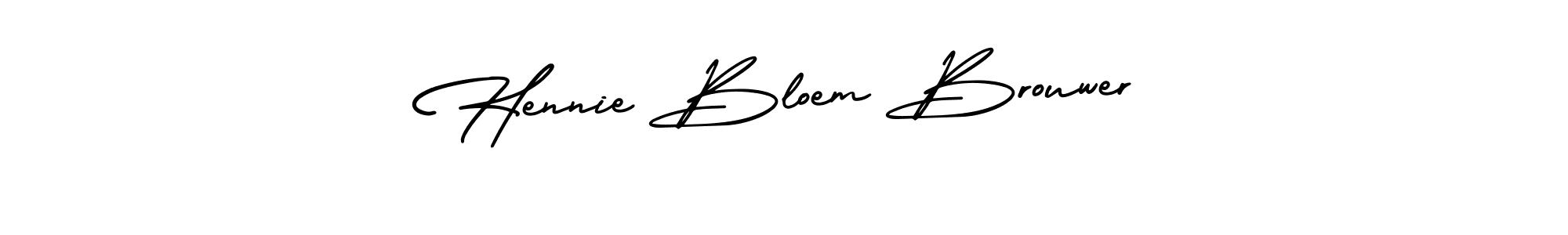 Make a short Hennie Bloem Brouwer signature style. Manage your documents anywhere anytime using AmerikaSignatureDemo-Regular. Create and add eSignatures, submit forms, share and send files easily. Hennie Bloem Brouwer signature style 3 images and pictures png