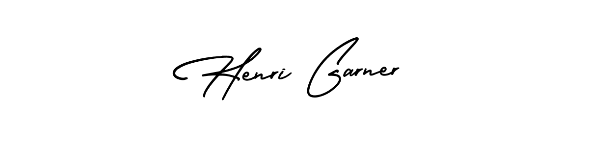 Make a beautiful signature design for name Henri Garner. With this signature (AmerikaSignatureDemo-Regular) style, you can create a handwritten signature for free. Henri Garner signature style 3 images and pictures png