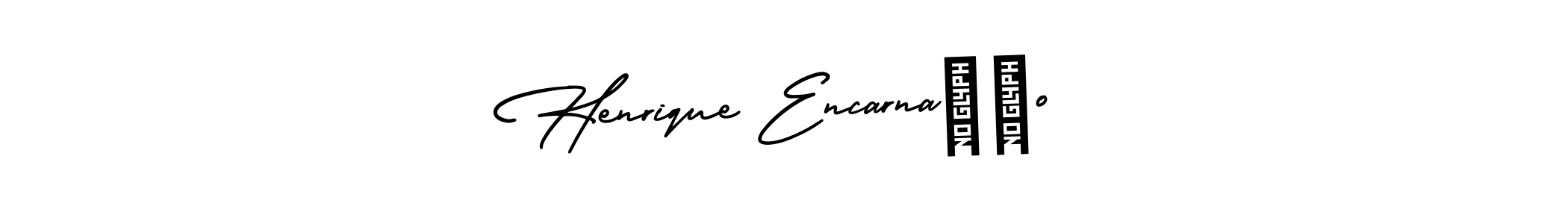 Similarly AmerikaSignatureDemo-Regular is the best handwritten signature design. Signature creator online .You can use it as an online autograph creator for name Henrique Encarnação. Henrique Encarnação signature style 3 images and pictures png