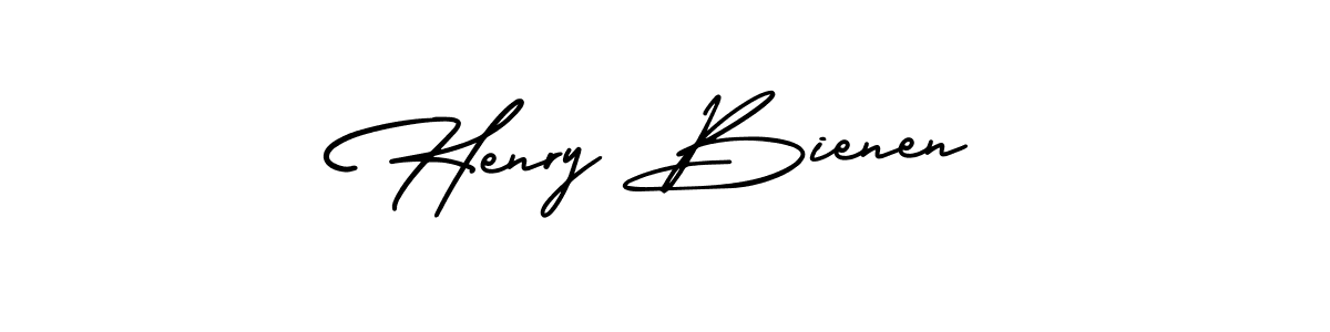 Create a beautiful signature design for name Henry Bienen. With this signature (AmerikaSignatureDemo-Regular) fonts, you can make a handwritten signature for free. Henry Bienen signature style 3 images and pictures png